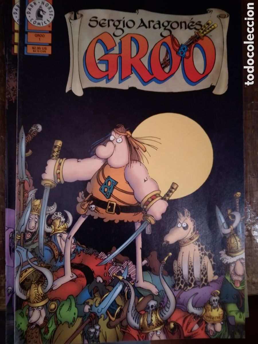 Fumetti: GROO. 4 NUMEROS. ARAGONES, SERGIO. DARK HORSE. CANADA. 1998.