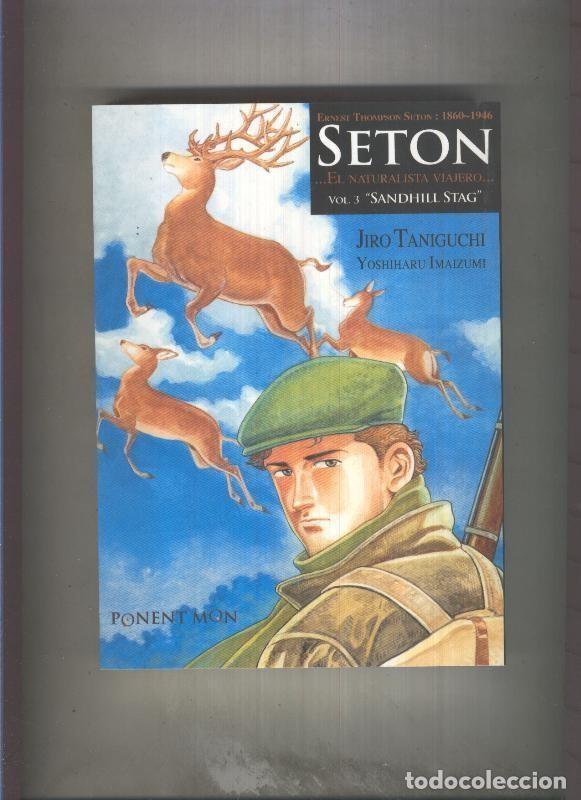 C&oacute;mics: Seton el naturalista viajero volumen 3: Sandhill Stag - Jiro Taniguchi - Yshiharuy Imaizumi
