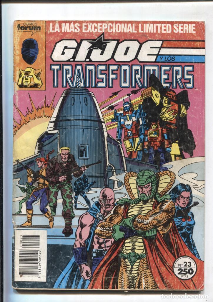C&oacute;mics: Gijoe y los Transformers numero 23: (aviejado) -