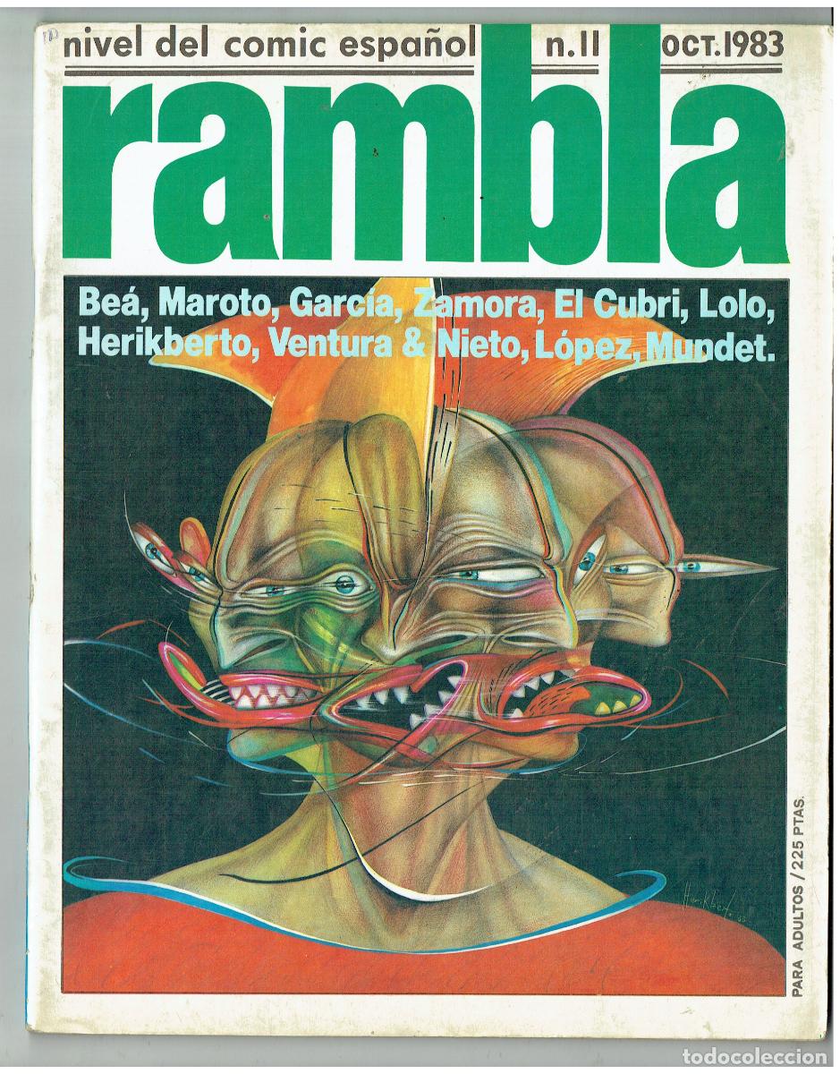 C&oacute;mics: RAMBLA . N&ordm; 11. OCT. 1983. (B/48.2 RUM)