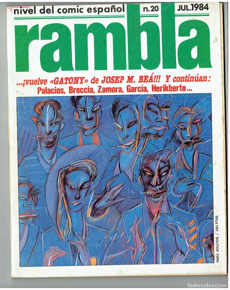 C&oacute;mics: RAMBLA . N&ordm; 20. JUL. 1984. (B/48.2 RUM)