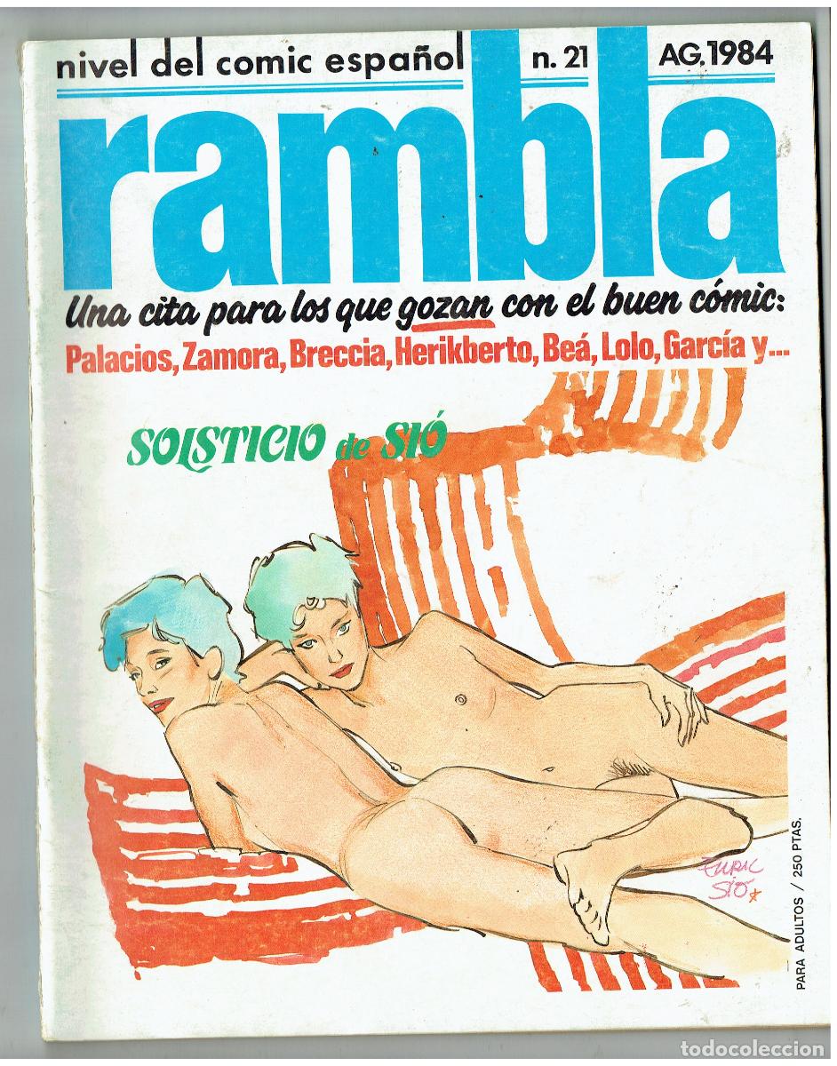 C&oacute;mics: RAMBLA . N&ordm; 21. AGOSTO 1984. (B/48.2 RUM)