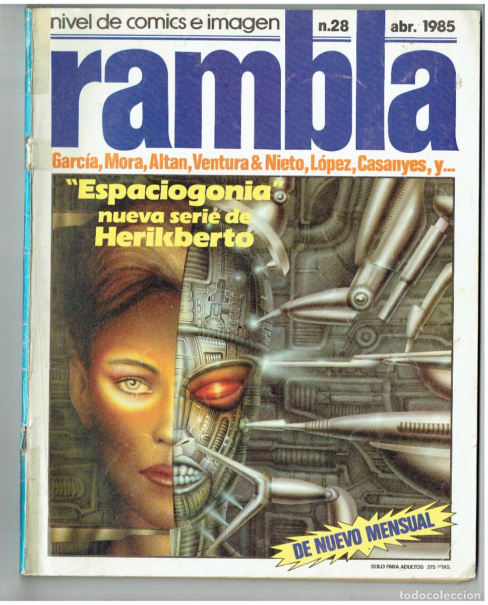 C&oacute;mics: RAMBLA . N&ordm; 28. ABRIL 1985. (B/48.2 RUM)