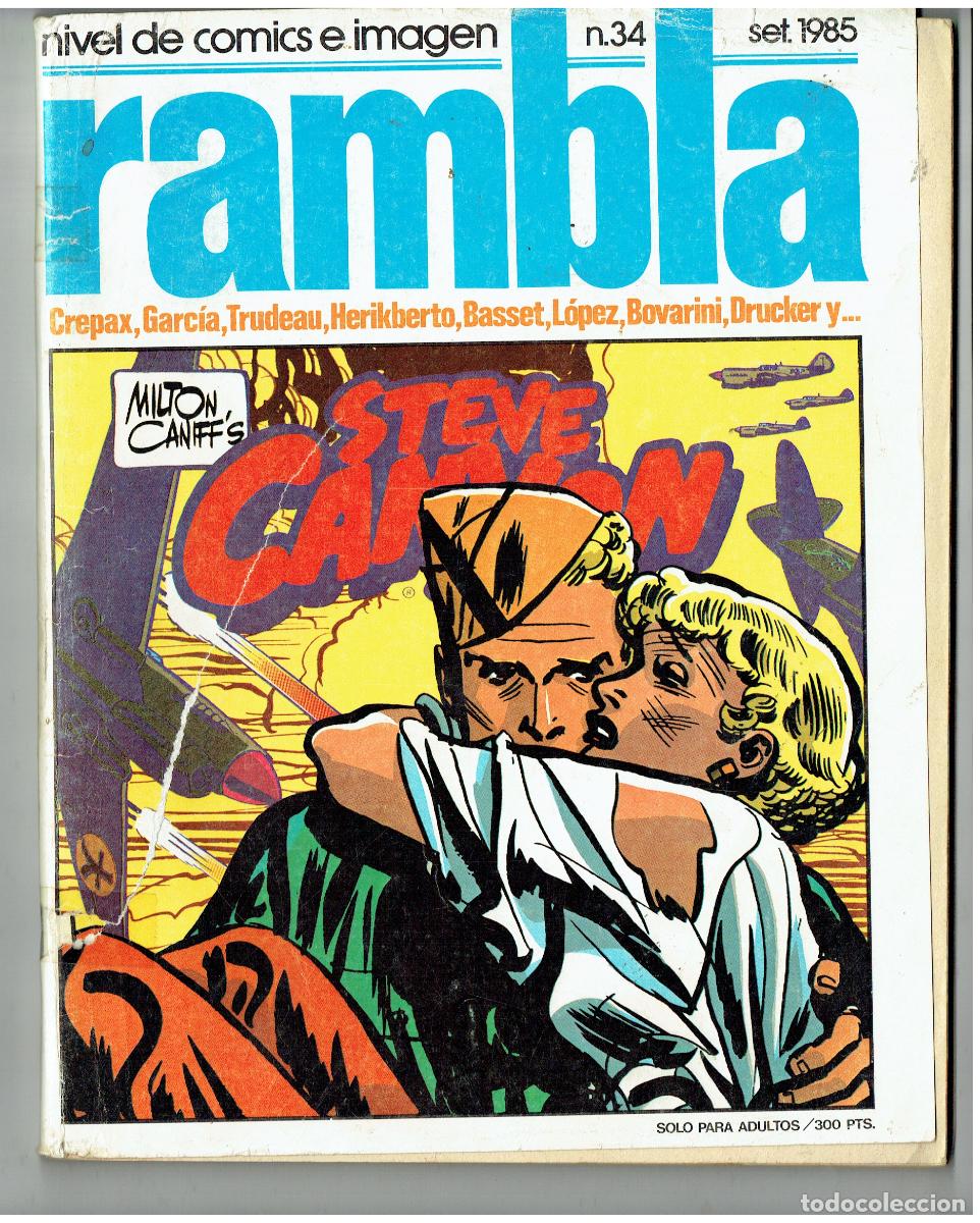 C&oacute;mics: RAMBLA . N&ordm; 34. MILTON CANIFF&acute;S. SPTB. 1985. (B/48.2 RUM)