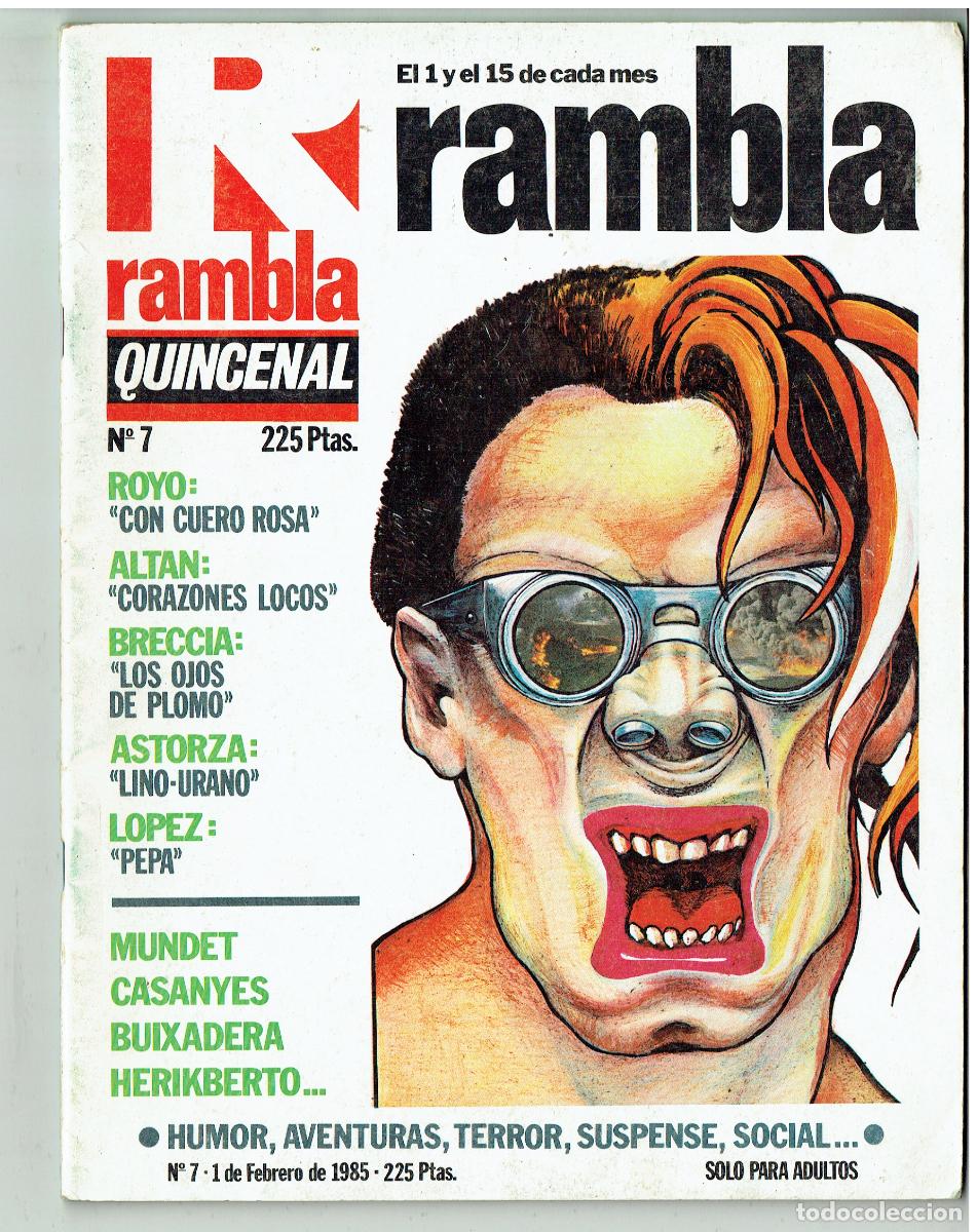 C&oacute;mics: RAMBLA QUICENAL. N&ordm; 7. FEBRERO, 1987. (B/48.2 RUM)