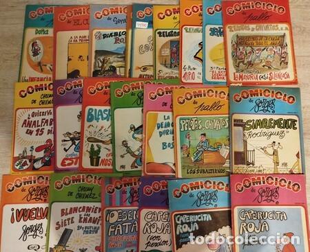 C&oacute;mics: 'COMICICLO'. C&oacute;mics 1 al 27, sin 8, ni 17 al 20, ilustradas por FORGES de 1974. Conservaci&oacute;n normal.