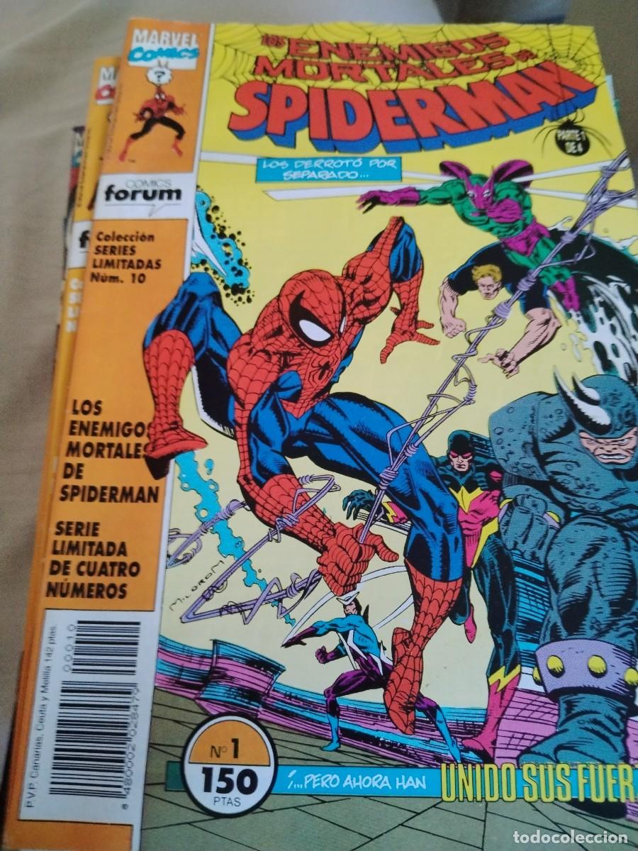 Comics: COMIC FORUM SPIDERMAN ENEMIGOS MORTALES N 1