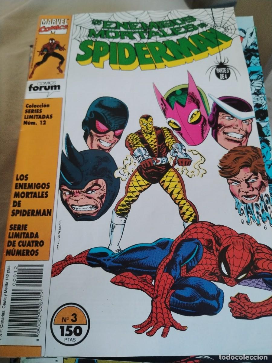 Comics: COMIC FORUM SPIDERMAN ENEMIGOS MORTALES N 3