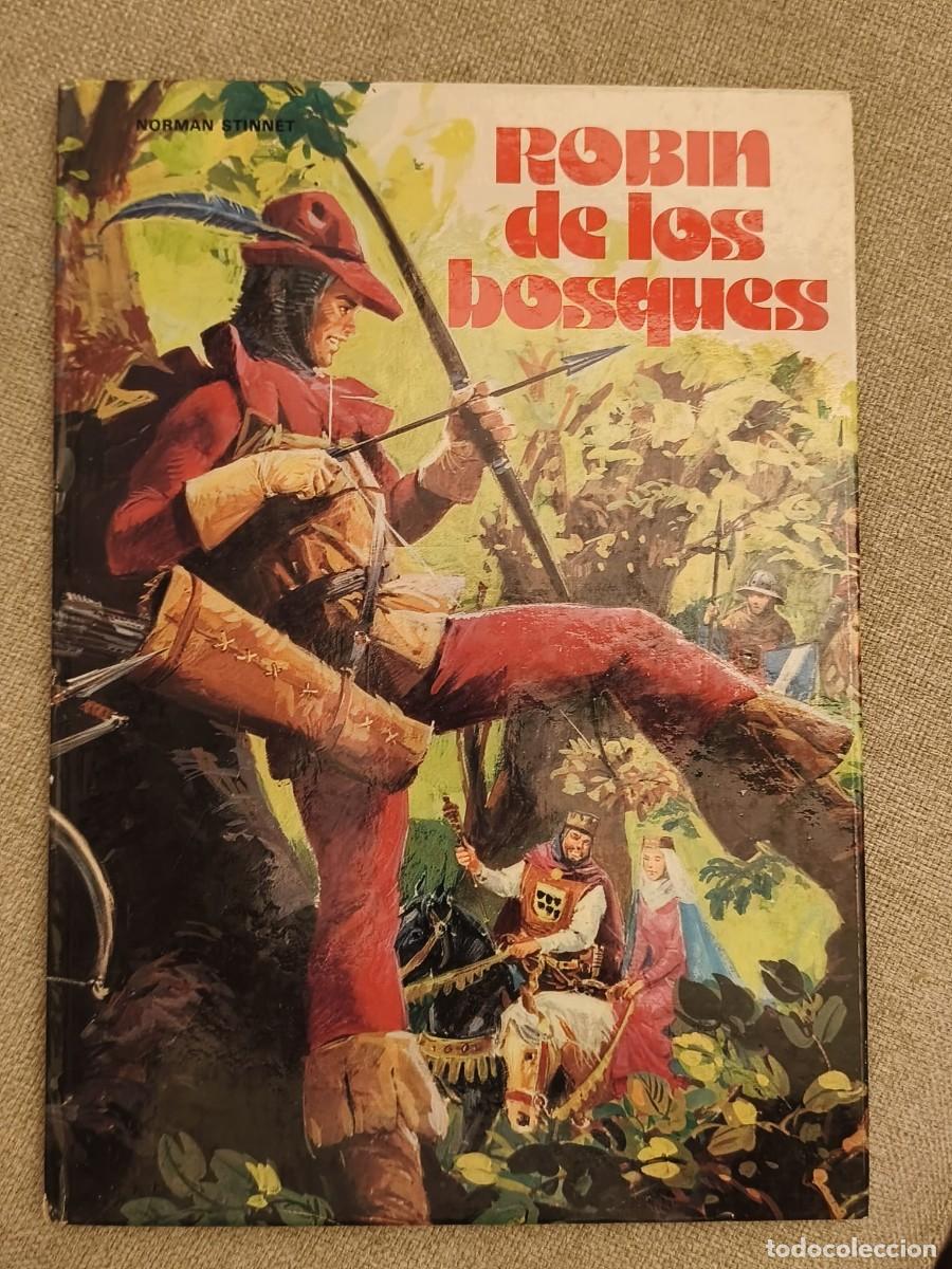 C&oacute;mics: ROBIN DE LOS BOSQUES NORMAN STINNET TAPA DURA FHER CASA DEL LIBRO 1976 1977 FHER