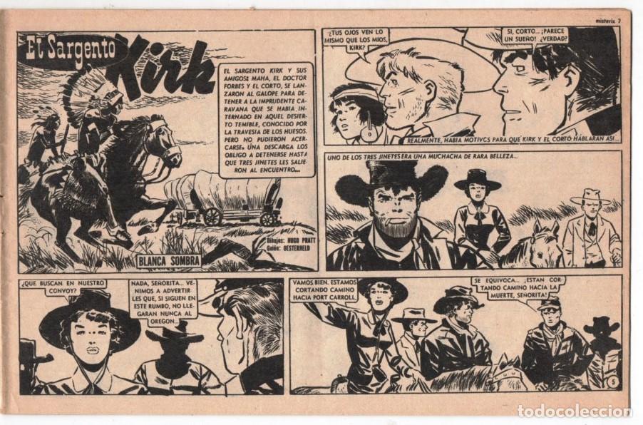 C&oacute;mics: 1956 MISTERIX # 400 SARGENTO KIRK, BLANCA SOMBRA - PRATT OESTERHELD SOLANO LOPEZ-FUERTE ARGENTINO