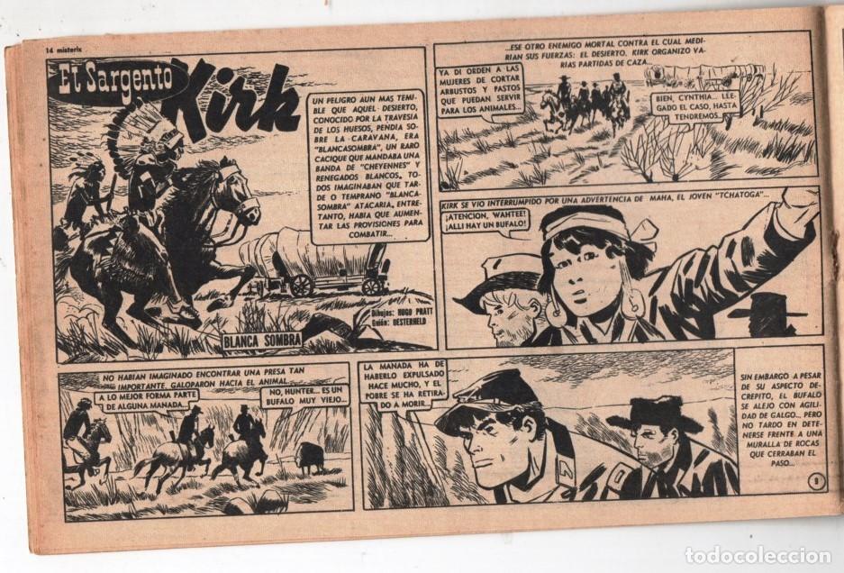 C&oacute;mics: 1956 MISTERIX # 401 SARGENTO KIRK, BLANCA SOMBRA - PRATT OESTERHELD SOLANO LOPEZ-FUERTE ARGENTINO