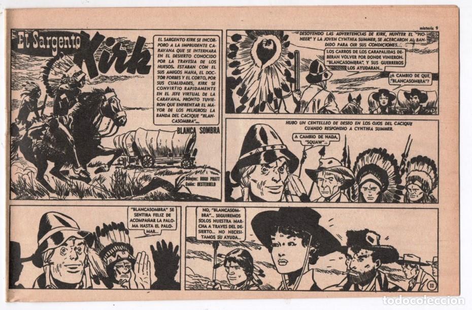 C&oacute;mics: 1956 MISTERIX # 402 SARGENTO KIRK, BLANCA SOMBRA - PRATT OESTERHELD SOLANO LOPEZ-FUERTE ARGENTINO