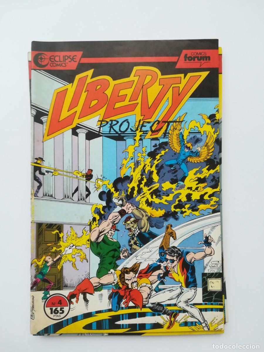 C&oacute;mics: LIBERTY PROJECT COLECCI&Oacute;N COMPLETA 7 N&Uacute;MEROS ECLIPSE C&Oacute;MICS COMO NUEVA - Foto 4
