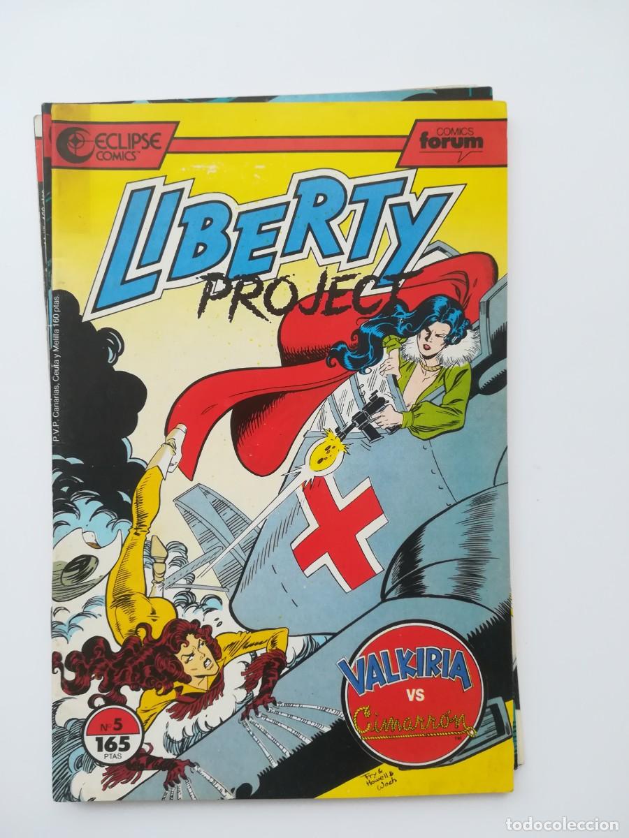 C&oacute;mics: LIBERTY PROJECT COLECCI&Oacute;N COMPLETA 7 N&Uacute;MEROS ECLIPSE C&Oacute;MICS COMO NUEVA - Foto 5