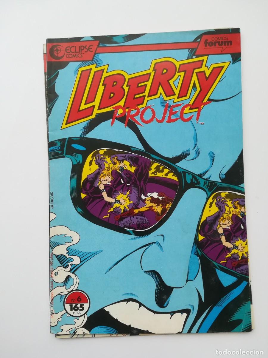 C&oacute;mics: LIBERTY PROJECT COLECCI&Oacute;N COMPLETA 7 N&Uacute;MEROS ECLIPSE C&Oacute;MICS COMO NUEVA - Foto 6