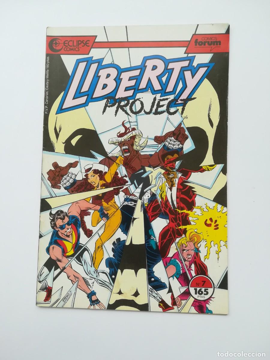 C&oacute;mics: LIBERTY PROJECT COLECCI&Oacute;N COMPLETA 7 N&Uacute;MEROS ECLIPSE C&Oacute;MICS COMO NUEVA - Foto 7