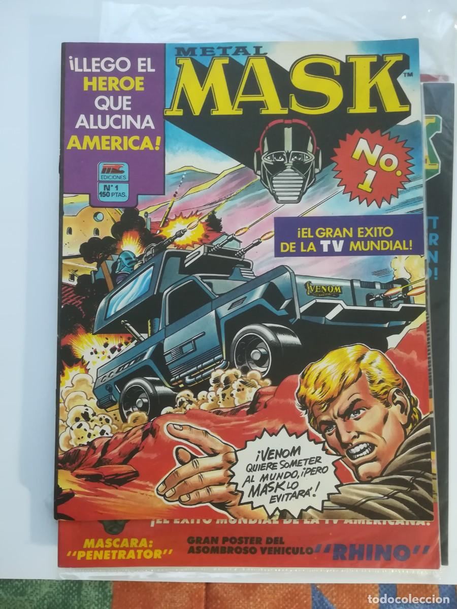 C&oacute;mics: METAL MASK COMPLETA 6 N&Uacute;MEROS 1987 MC EDICIONES