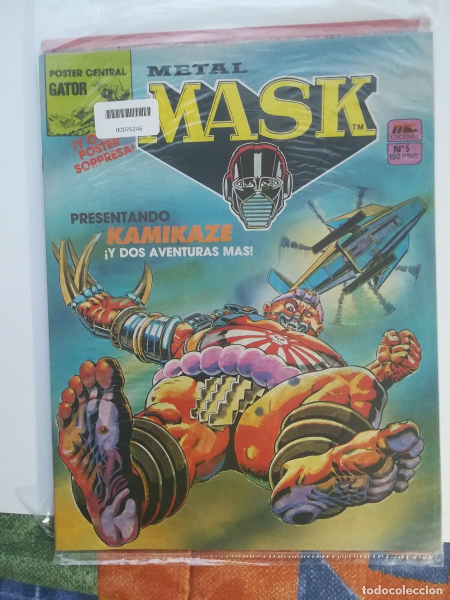 C&oacute;mics: METAL MASK COMPLETA 6 N&Uacute;MEROS 1987 MC EDICIONES - Foto 4