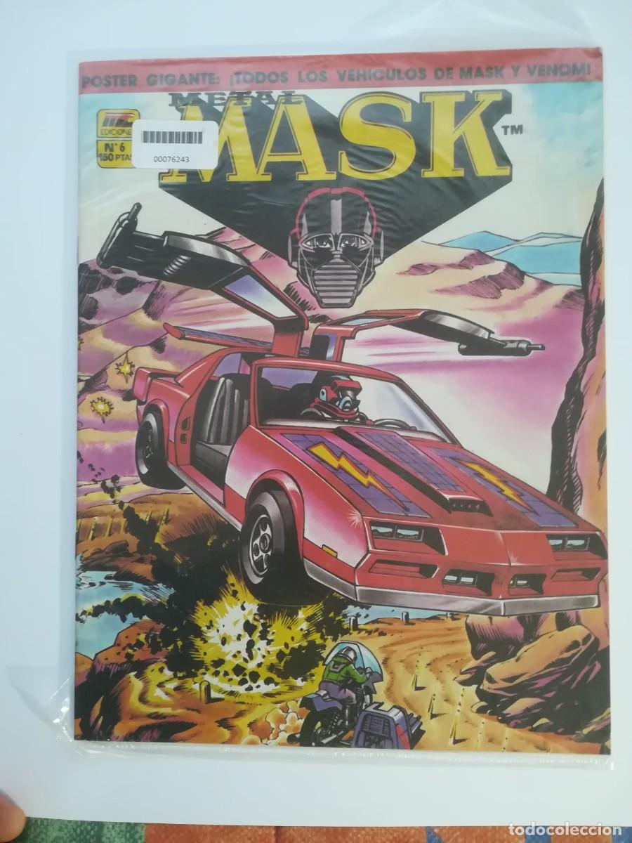 C&oacute;mics: METAL MASK COMPLETA 6 N&Uacute;MEROS 1987 MC EDICIONES - Foto 5