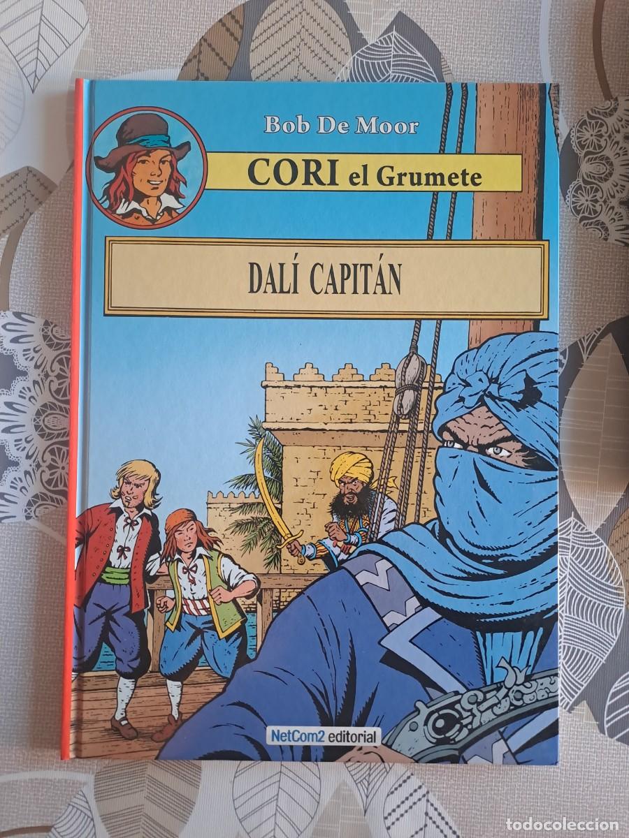 C&oacute;mics: Bob de Moor, Cori el grumete, Dal&iacute; capit&aacute;n, NetCom2 en muy buen estado Bolsa DA