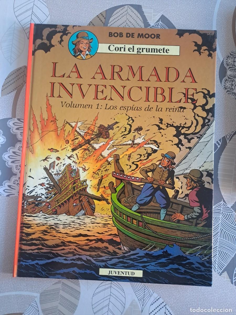 C&oacute;mics: Bob de Moor, Cori el grumete, la armada invencible 1, Juventud en muy buen estado Bolsa DA