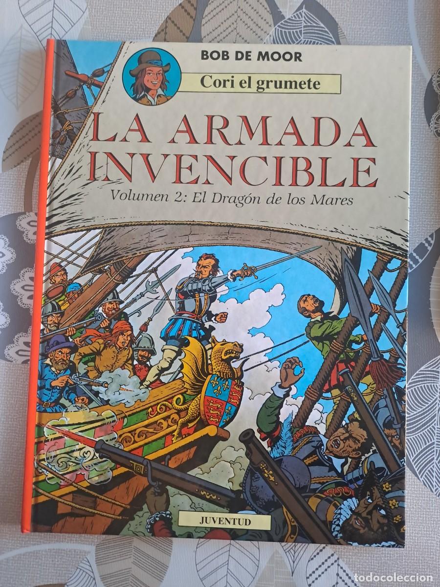 C&oacute;mics: Bob de Moor, Cori el grumete, la armada invencible 2, Juventud en muy buen estado Bolsa DA