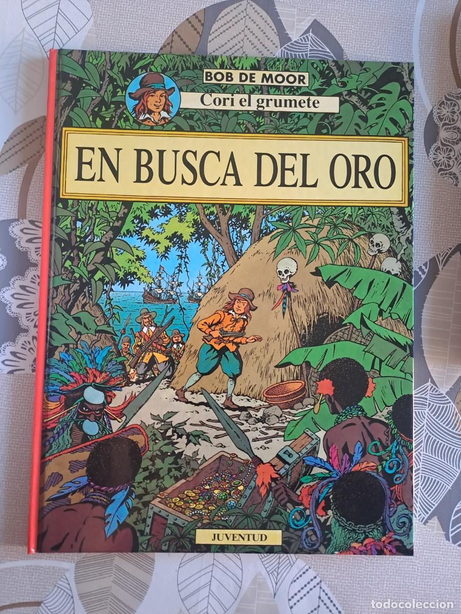 C&oacute;mics: Bob de Moor, Cori el grumete, en busca del oro, Juventud en muy buen estado Bolsa DA