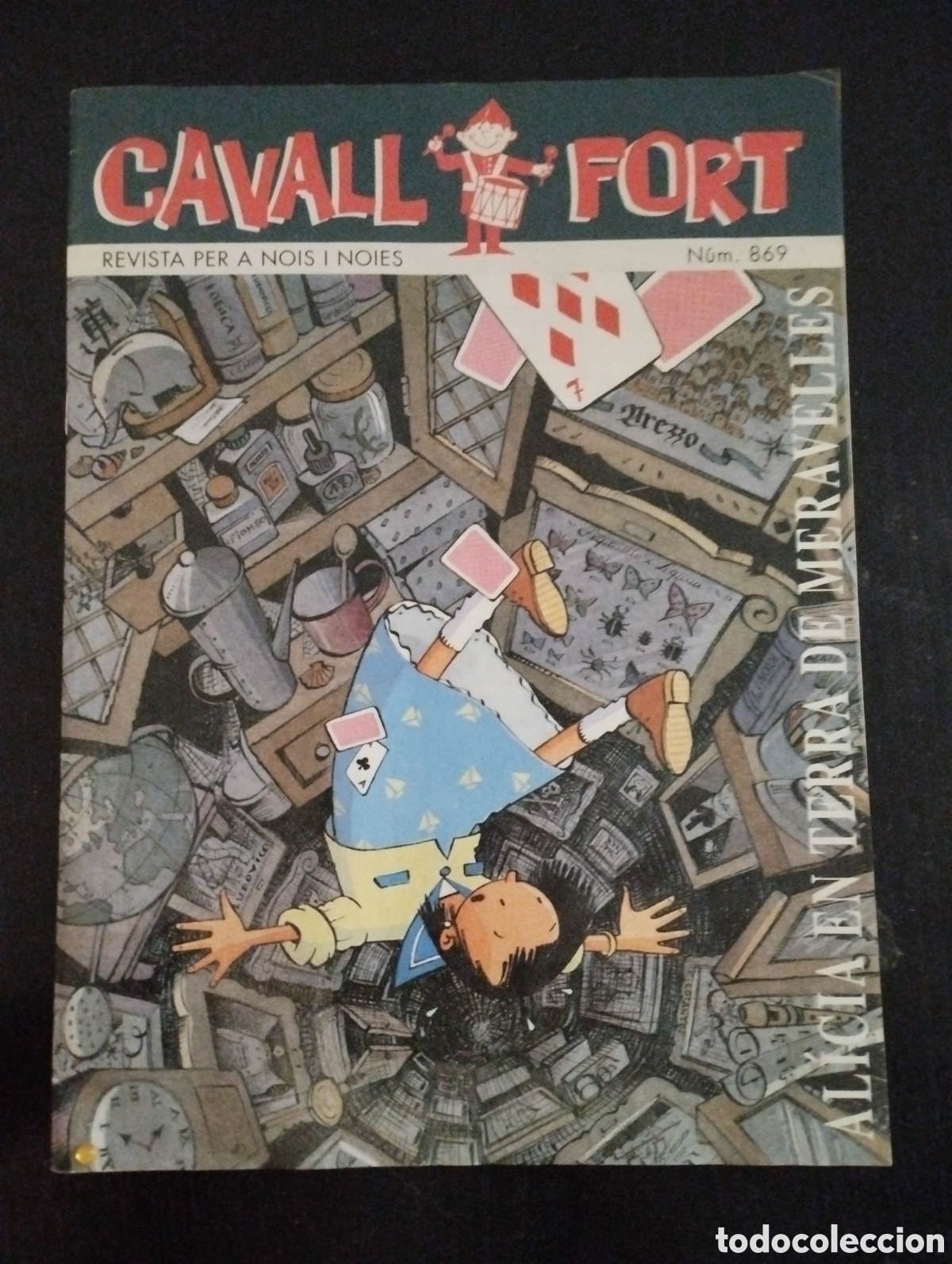 C&oacute;mics: Cavall Fort. 869. Alicia en terra de meravelles. Octubre 1998