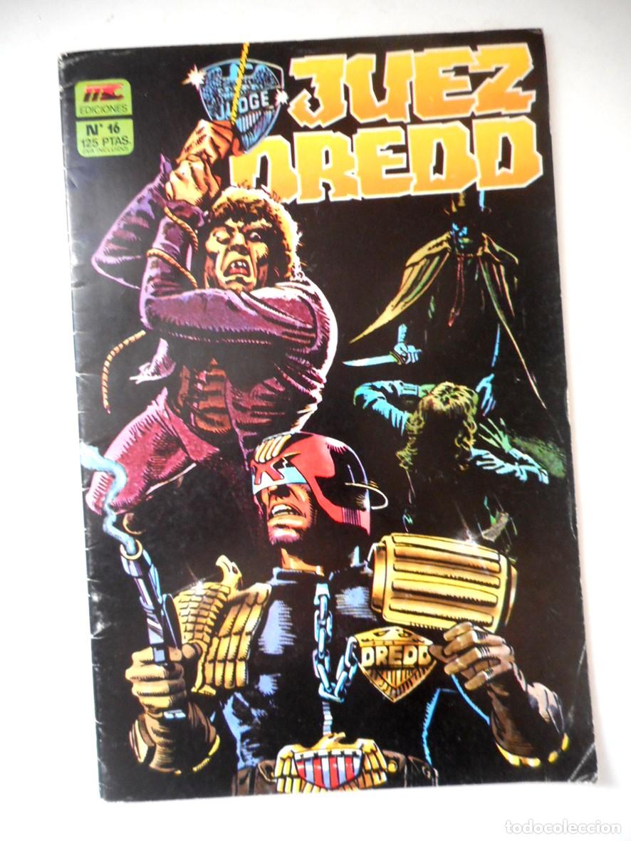 C&oacute;mics: JUEZ DREDD N&ordm;16 LA MUJER DE LOS 50 PIES DE ALTURA (MC EDICIONES-JULIO 1987) GRANT - BOLLAND