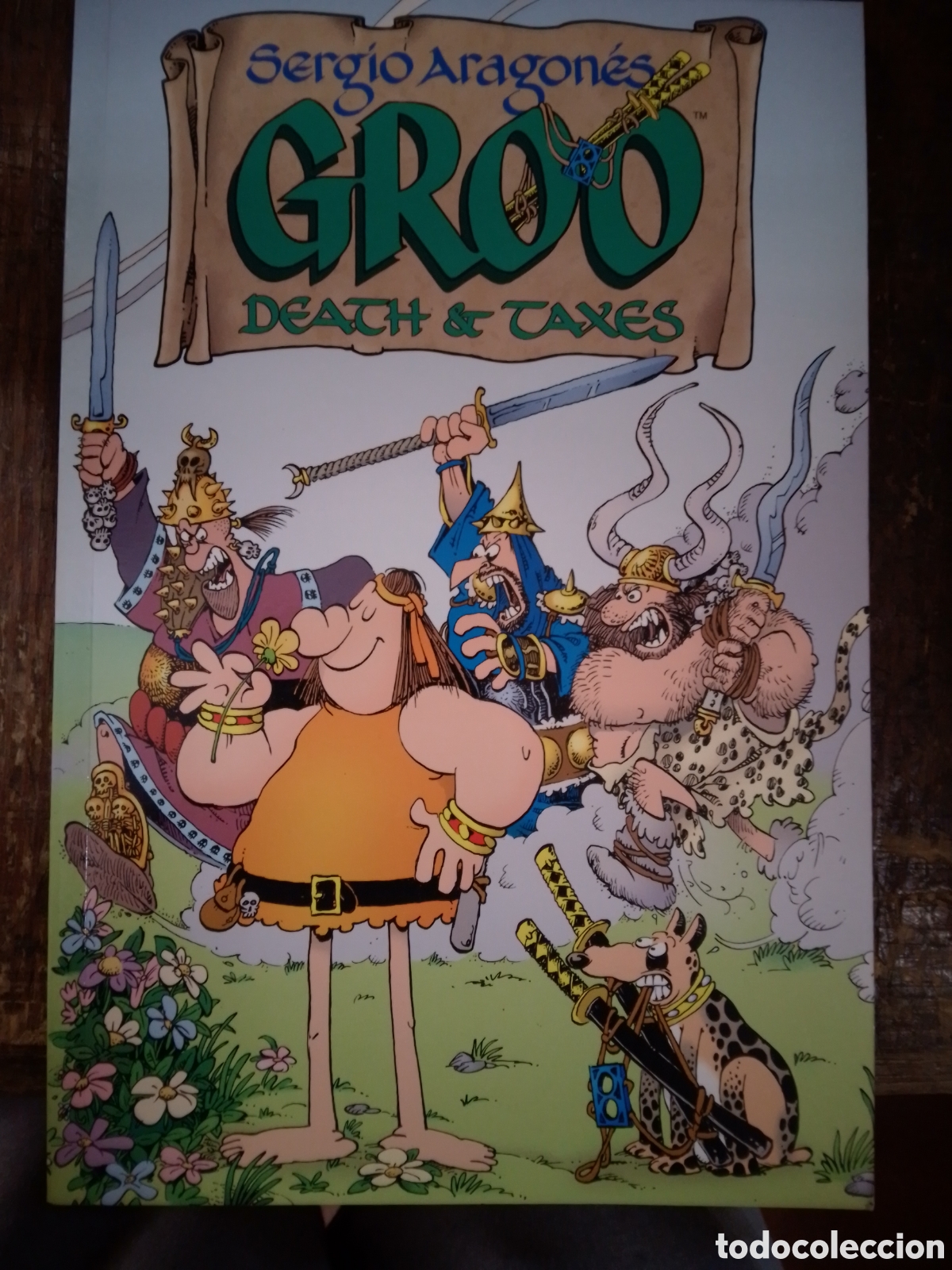 C&oacute;mics: GROO. DEATH & TAXES. ARAGONES, SERGIO. INGLES. DARK HORSE. 2002