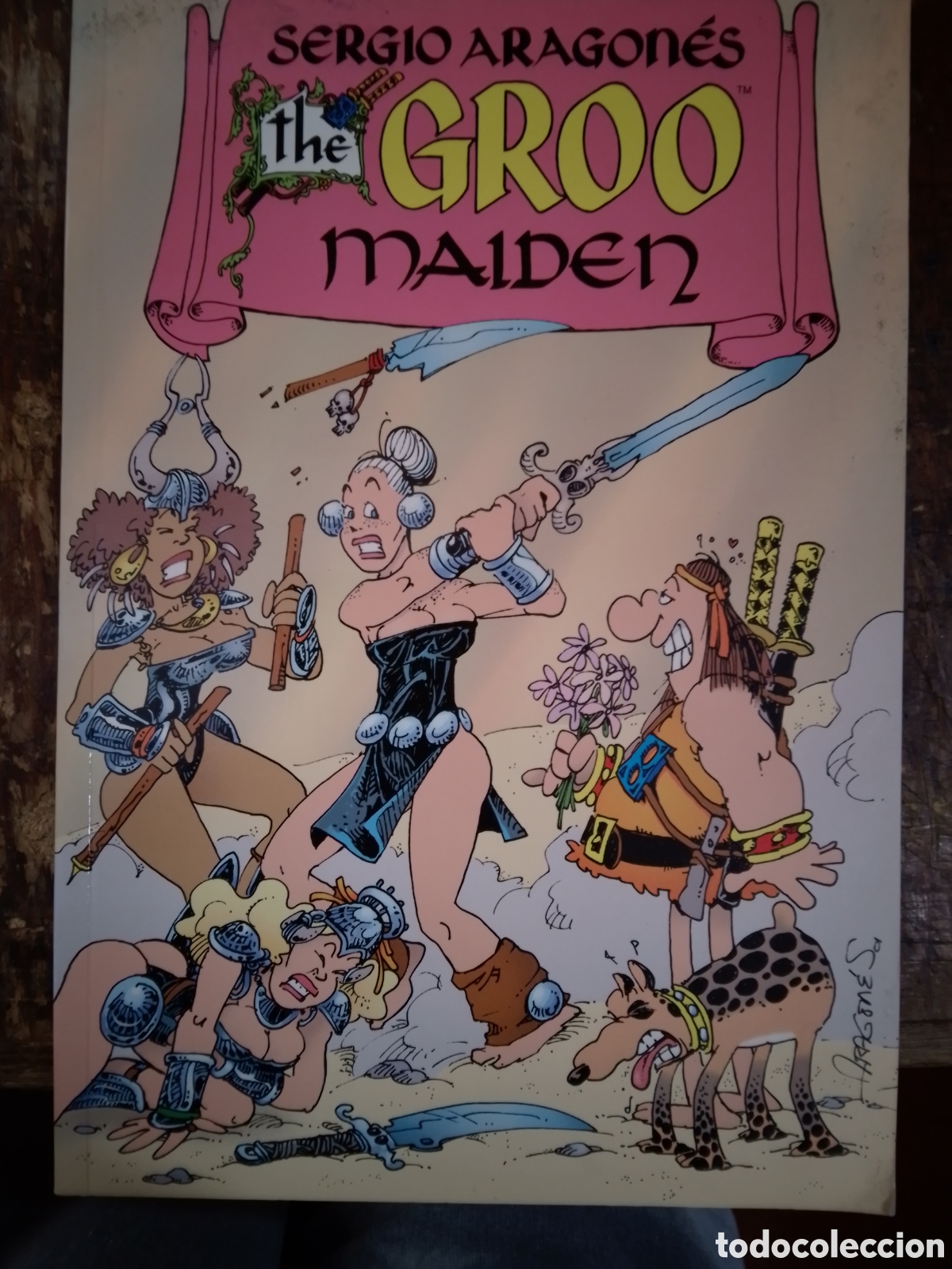 C&oacute;mics: THE GROO. MAIDEN. ARAGONES, SERGIO. INGLES. DARK HORSE. 2002