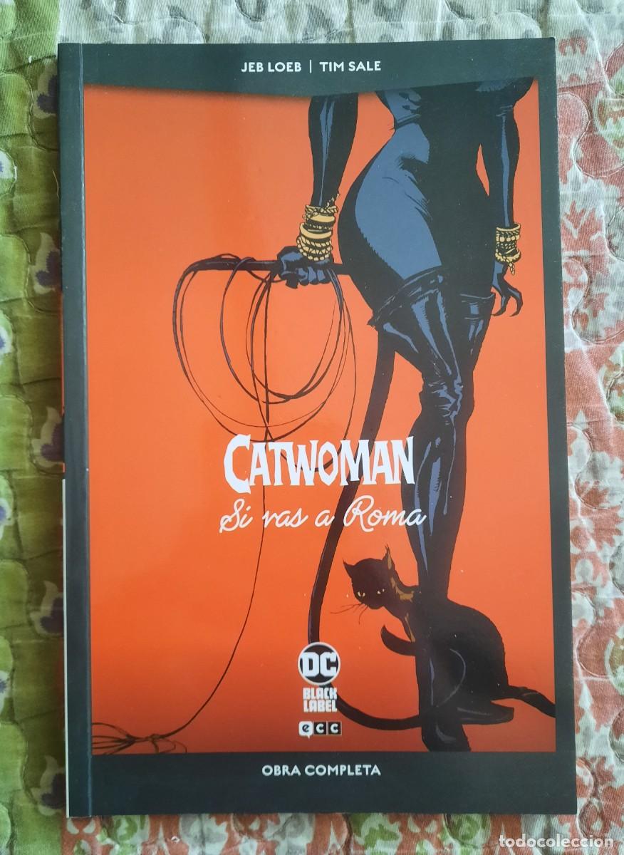 C&oacute;mics: Catwoman: Si vas a Roma (Jeb Loeb/Tim Sale) ECC DC Black Label Pocket