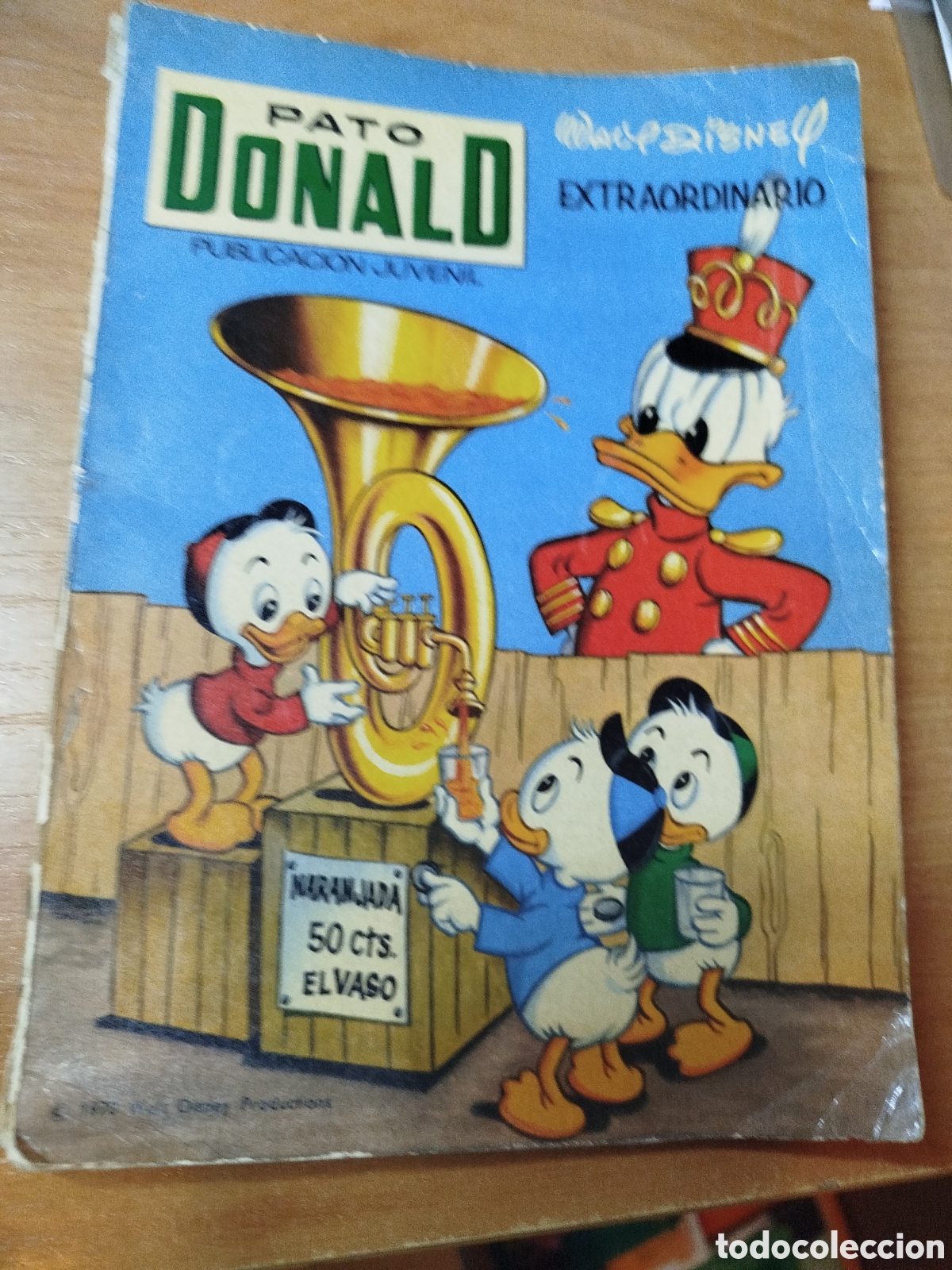 C&oacute;mics: Pato Donald extraordinario Walt Disney