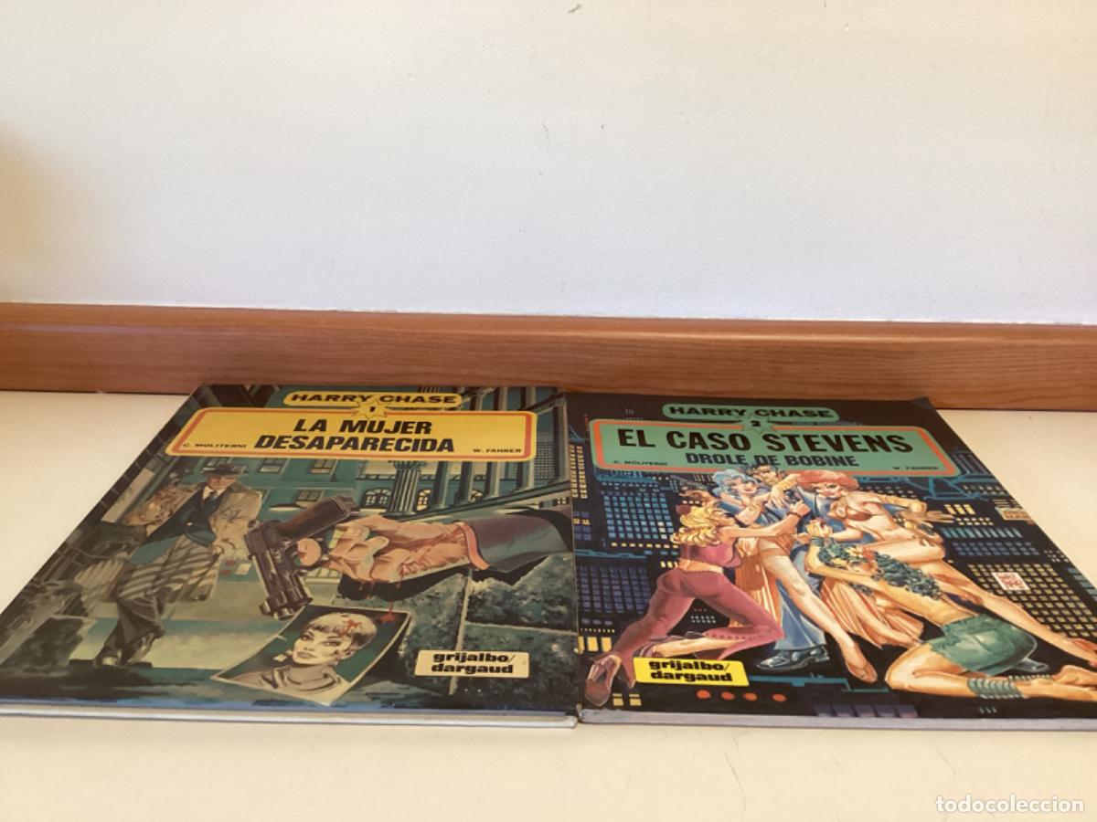 C&oacute;mics: Harry Chase: La mujer desaparecida (1) y el caso Stevens (2) C. Moliterni W.Fahrer