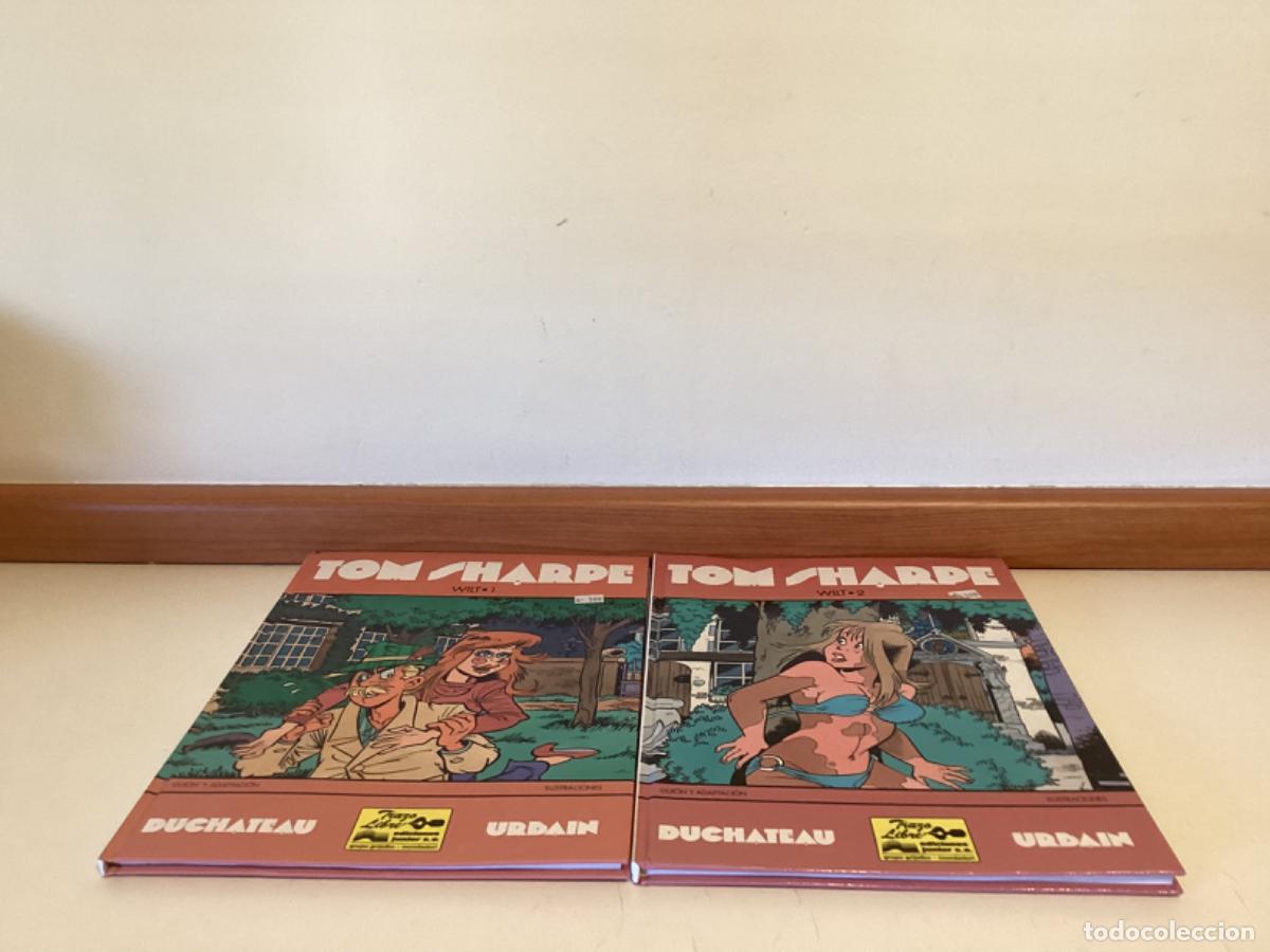 C&oacute;mics: Comic Wilt, n&ordm; 1 y 2: Completo - Tom Sharpe; Ed. Junior, Grupo Grijalbo