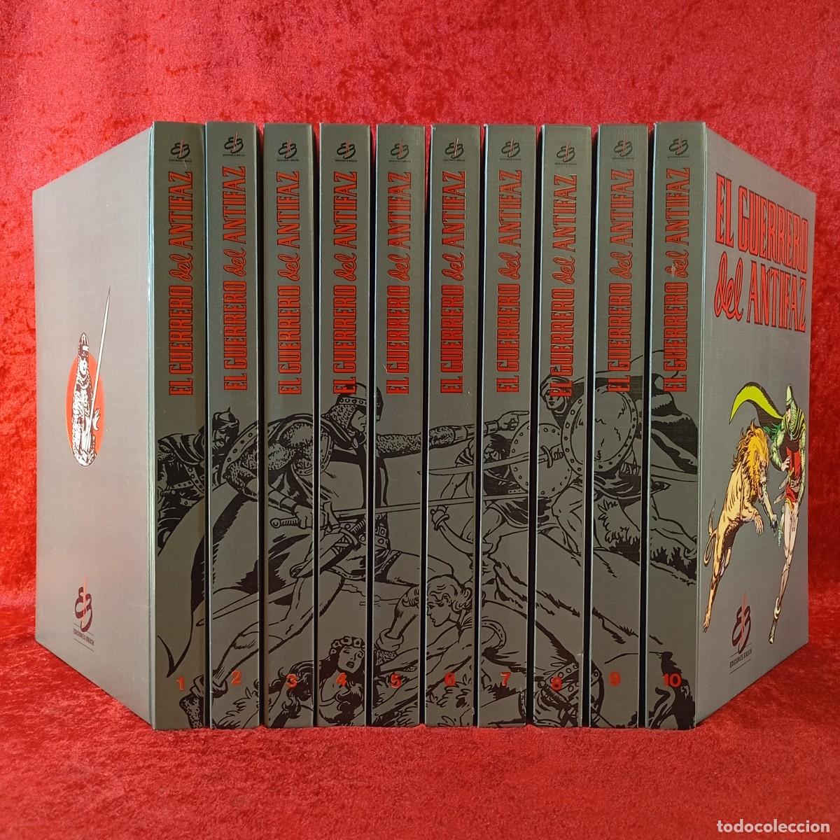 C&oacute;mics: EL GUERRERO DEL ANTIFAZ - PRIMERA SERIE - EDICIONES BRUCH - 10 TOMOS - COMPLETOS - TEBEOS / 3032