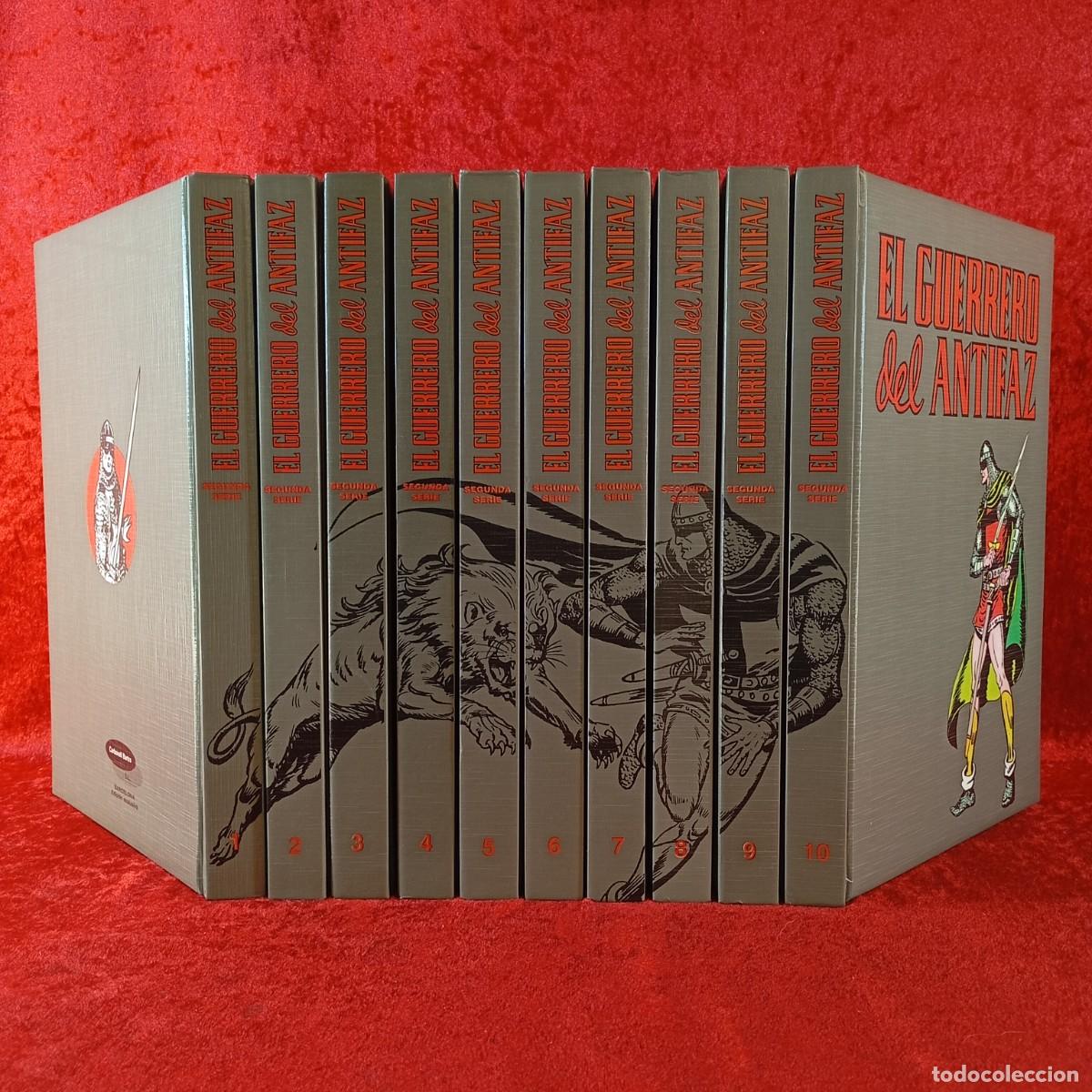 C&oacute;mics: EL GUERRERO DEL ANTIFAZ - SEGUNDA SERIE - EDICIONES BRUCH - 10 TOMOS - COMPLETOS - TEBEOS / 3033