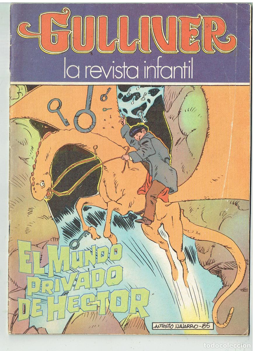 C&oacute;mics: GULLIVER, LA REVISTA INFANTIL. EL MUNDO PRIVADO DE HECTOR. ALONSO, 1984(B/48.2 RUM )
