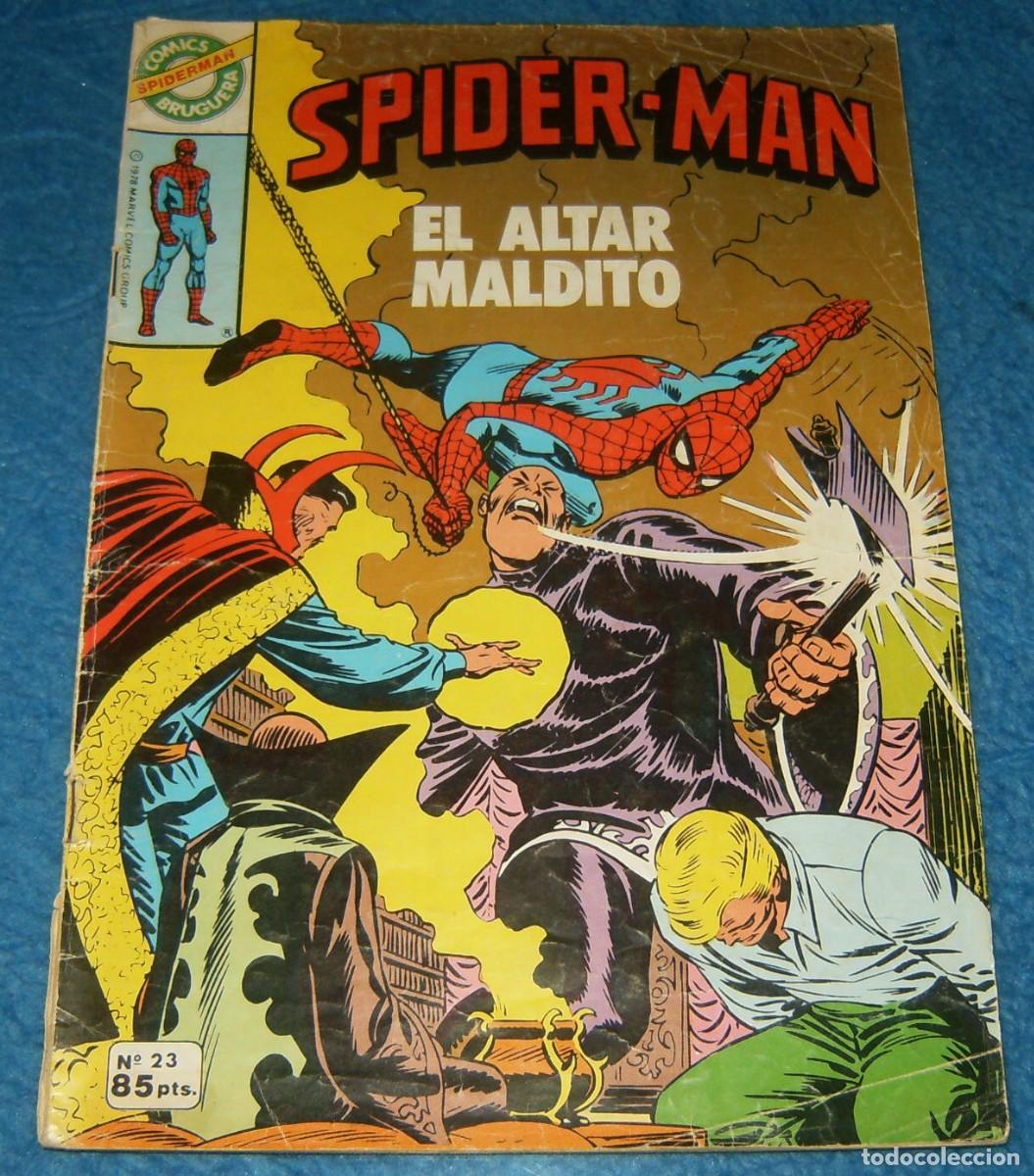 C&oacute;mics: SPIDERMAN N&uacute;mero 23 . BRUGUERA