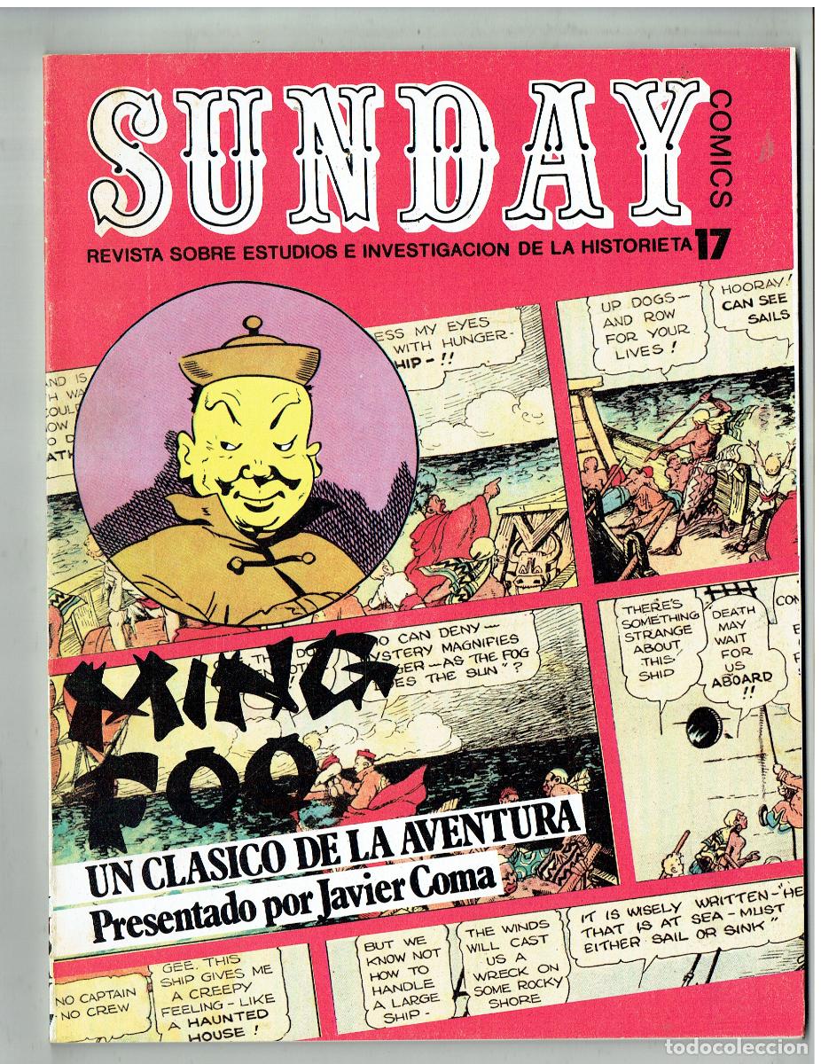 C&oacute;mics: SUNDAY. N&ordm; 17. MING - FOO. UN CL&Aacute;SICO DE LA AVENTURA. JAVIER COMA. 1985, (B/48.2 RUM )