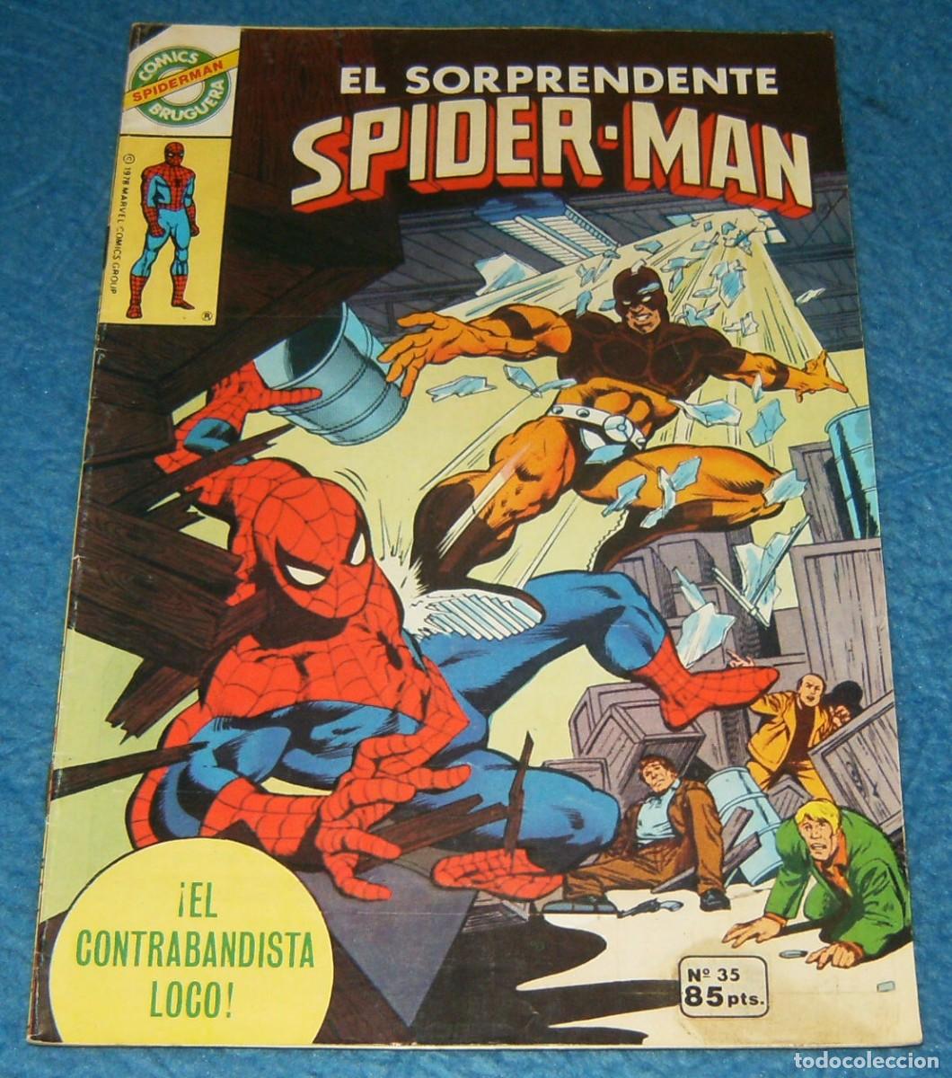 C&oacute;mics: SPIDERMAN N&uacute;mero 35 . BRUGUERA