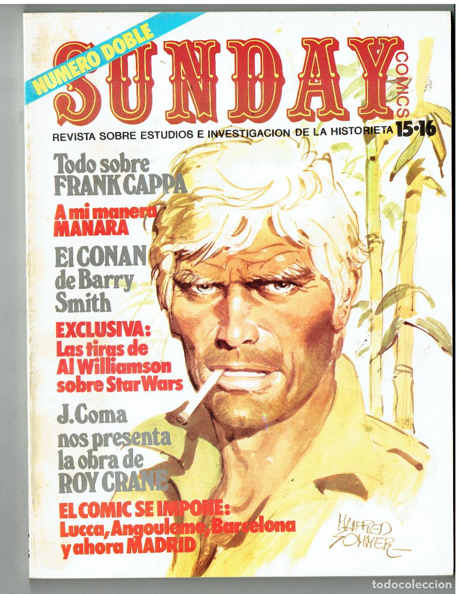 C&oacute;mics: SUNDAY. N&ordm; 15 - 16. TODO SOBRE FRANK CAPPA. OCTUBRE, 1984.(B/48.2 RUM )