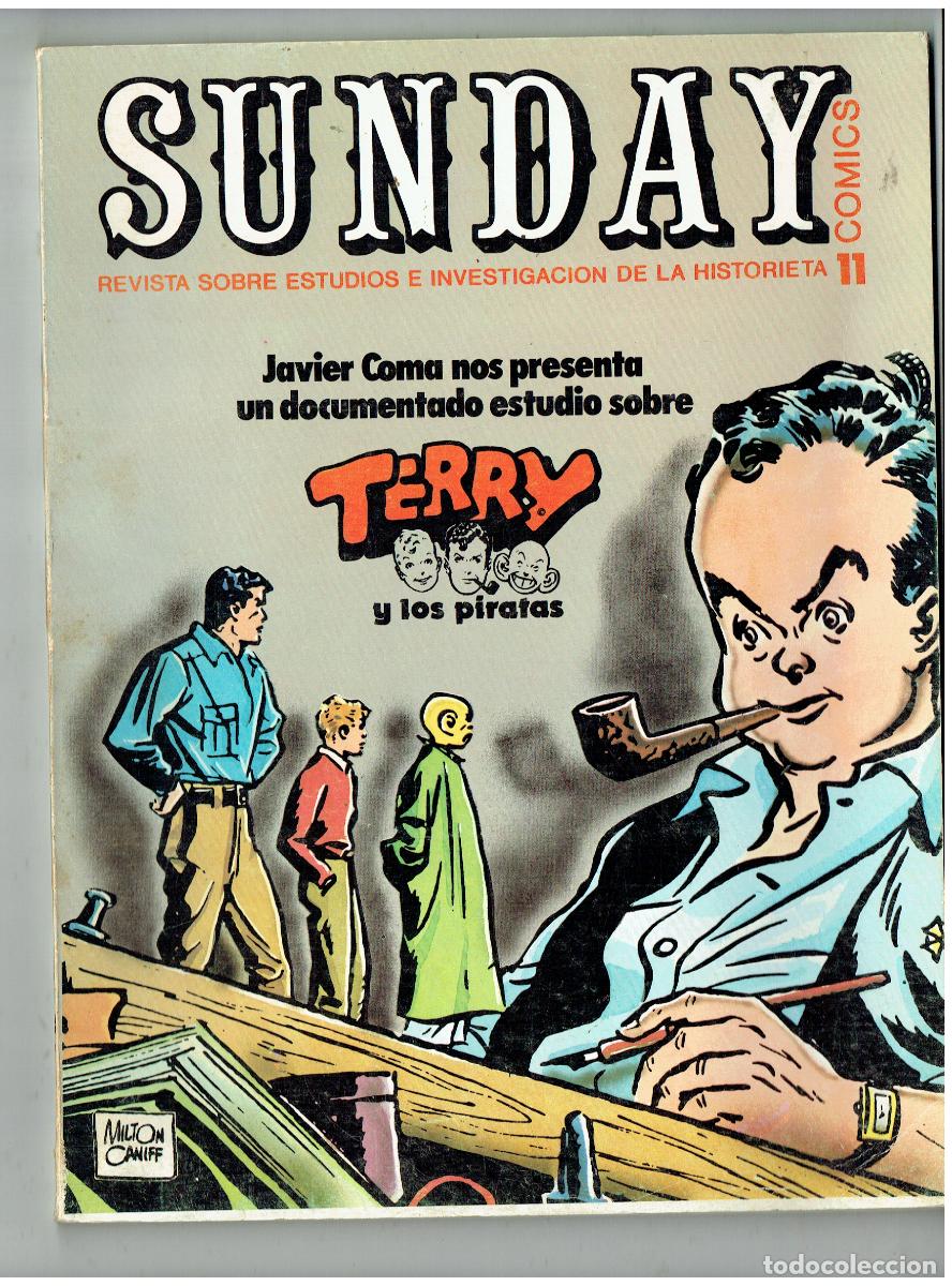 C&oacute;mics: SUNDAY. N&ordm; 11. ESTUDIO SOBRE TERRY Y LOS PIRATAS. 1981, MARIANO AYUSO. (B/48.2 RUM )