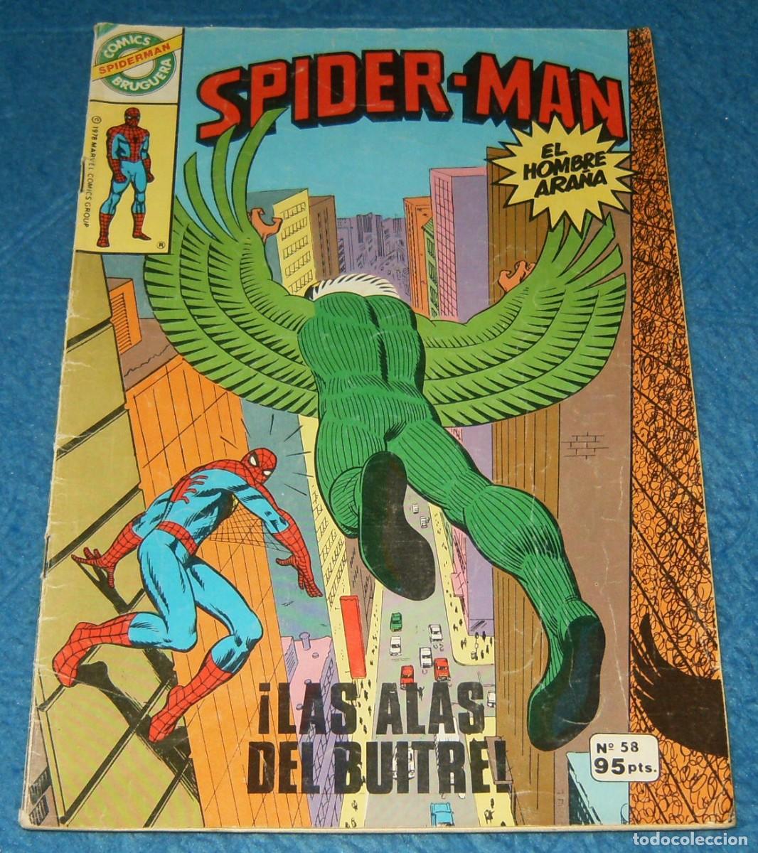 C&oacute;mics: SPIDERMAN N&uacute;mero 58 . BRUGUERA