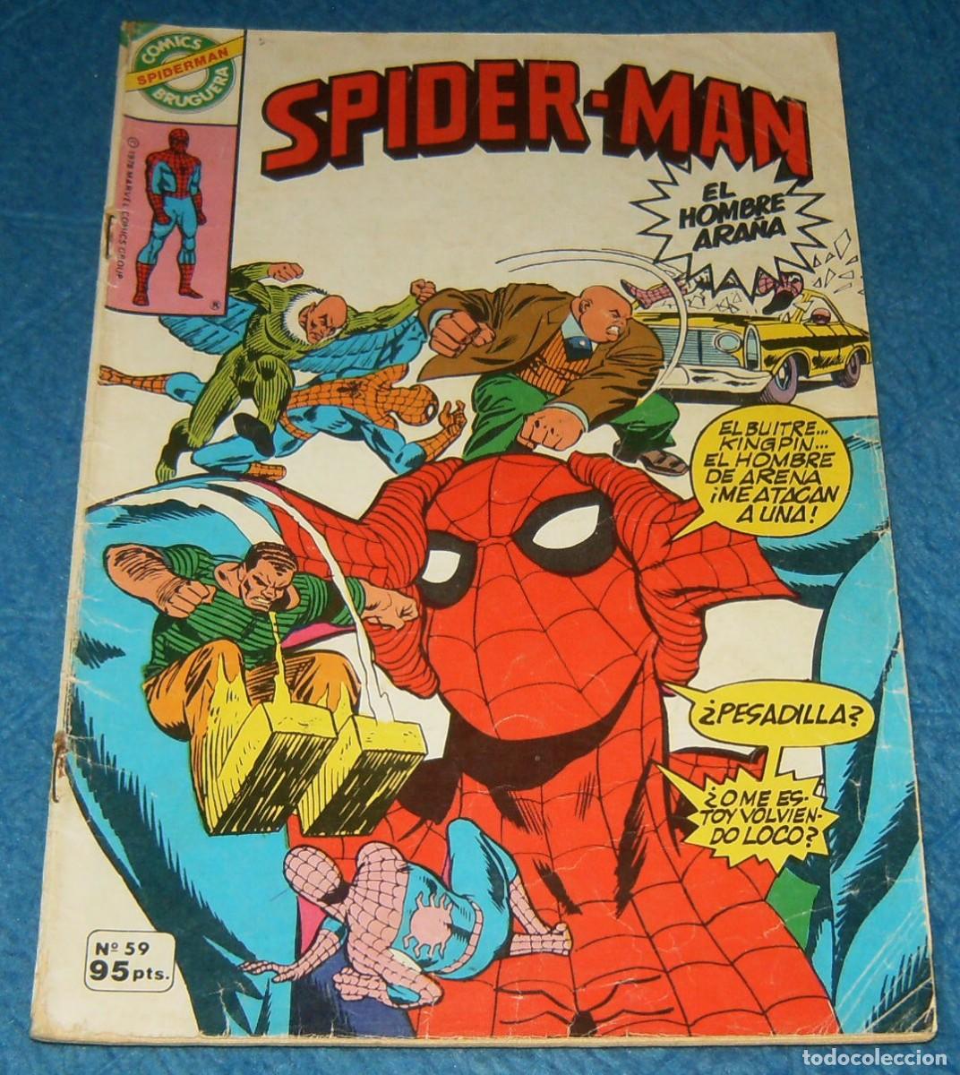 C&oacute;mics: SPIDERMAN N&uacute;mero 59 . BRUGUERA