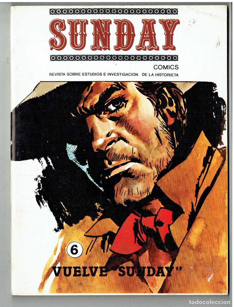 C&oacute;mics: SUNDAY. N&ordm; 6. VUELVE SUNDAY. MARIANO AYUSO. 1979.(B/48.2 RUM )