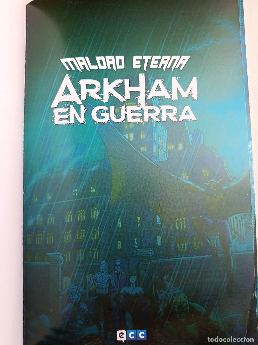 C&oacute;mics: Comic MALDAD ETERNA ARKHAM EN GUERRA - Foto 5