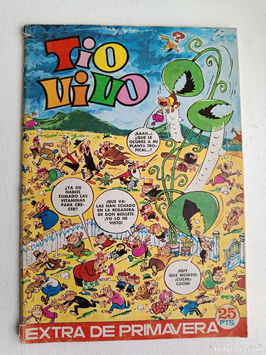 C&oacute;mics: TIO VIVO EXTRA PRIMAVERA (Bruguera 1973) Con Vicky guia turistico.