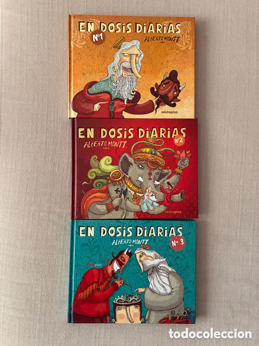 C&oacute;mics: Alberto Montt &ndash; En dosis diarias n&ordm; 1, 2 y 3 &ndash; Sexto Piso