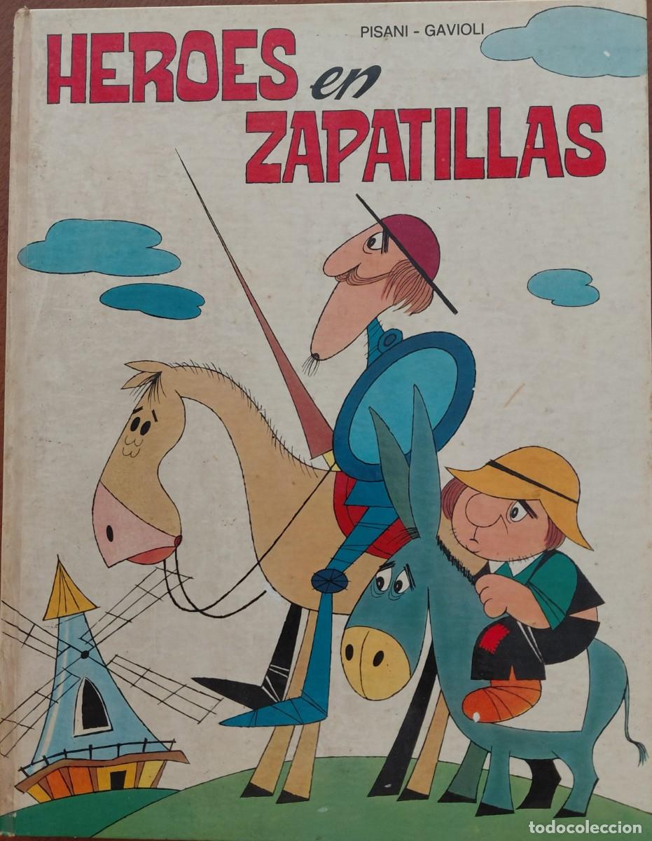 C&oacute;mics: H&Eacute;ROES EN ZAPATILLAS VARIANTE n&uacute;m. 1 TAPA DURA (EDICIONES PAULINAS - 1974) 21x24